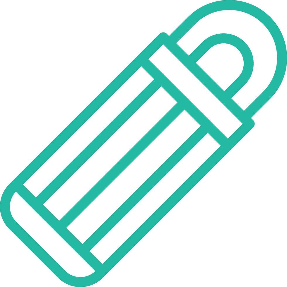 Sleeping Bag Icon Design Illustration vector