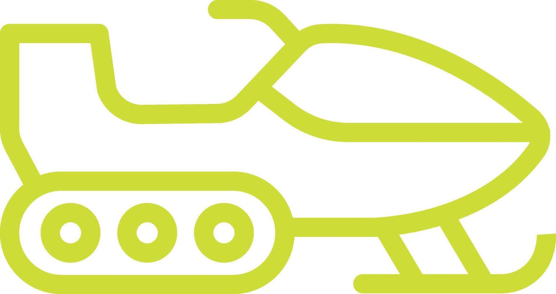 Snowmobile Icon Design Illustration vector