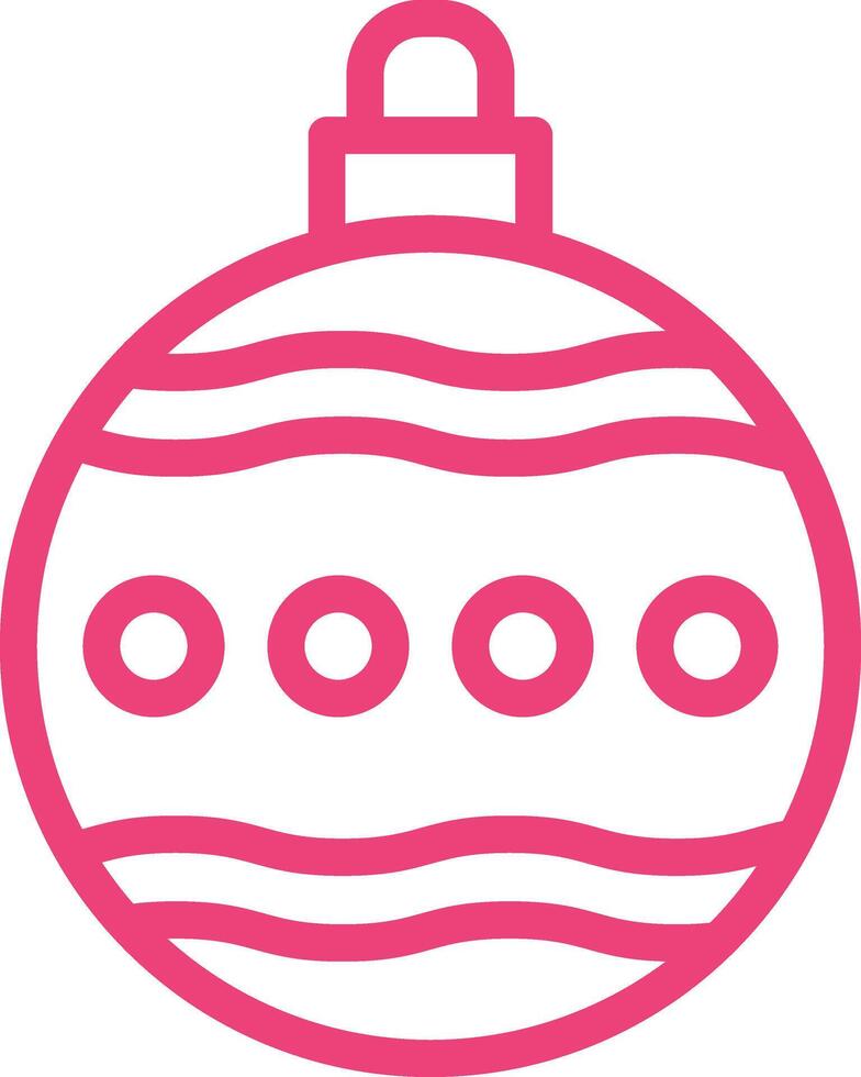 Bauble Icon Design Illustration vector