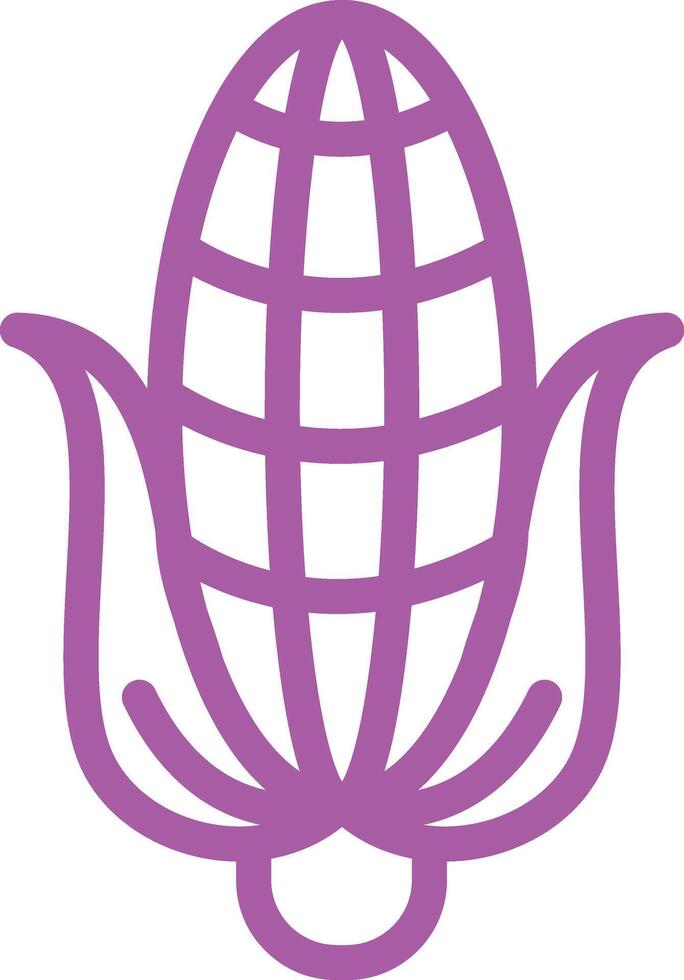 Corn Icon Design Illustration vector