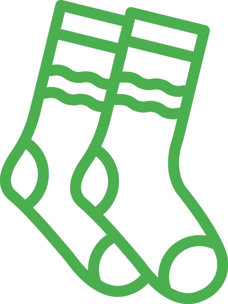 Socks Icon Design Illustration vector