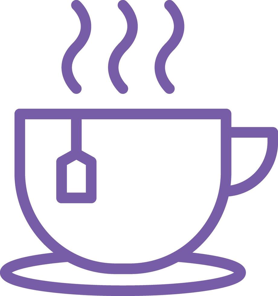 Tea Icon Design Illustration vector