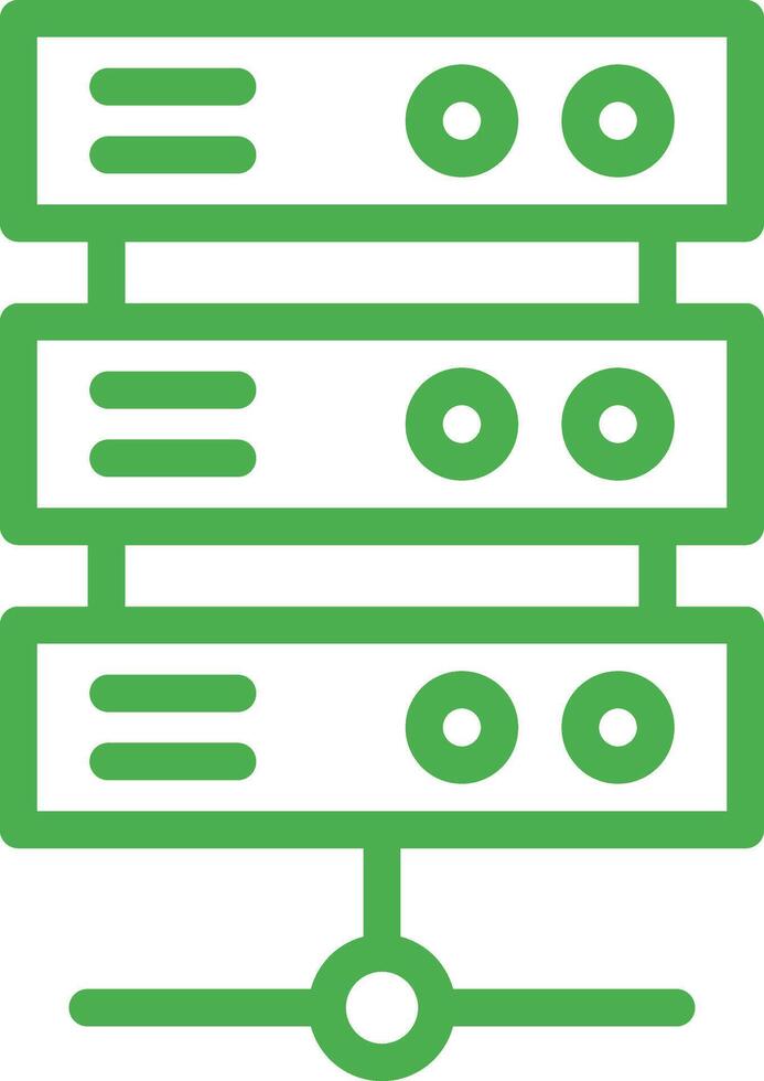 Server Icon Design Illustration vector