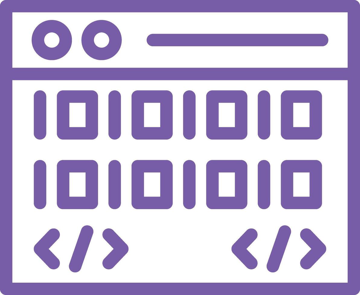 Coding Icon Design Illustration vector
