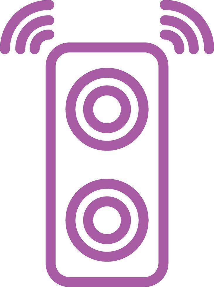 Speaker Icon Design Illustration vector