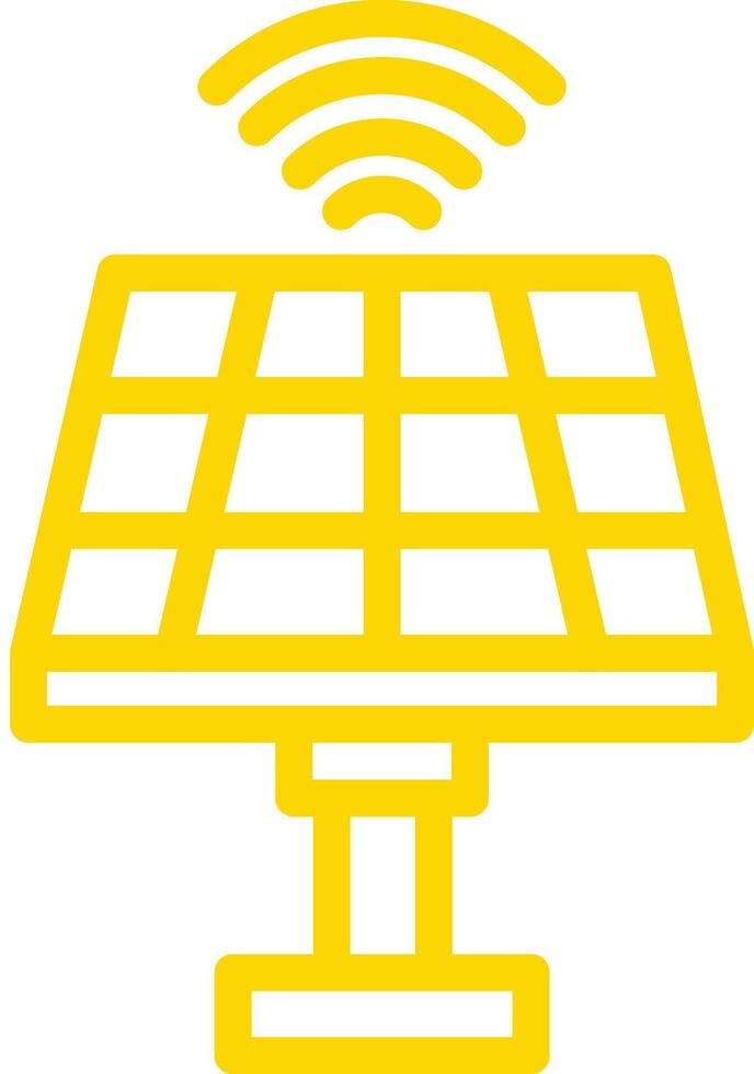 Solar Icon Design Illustration vector