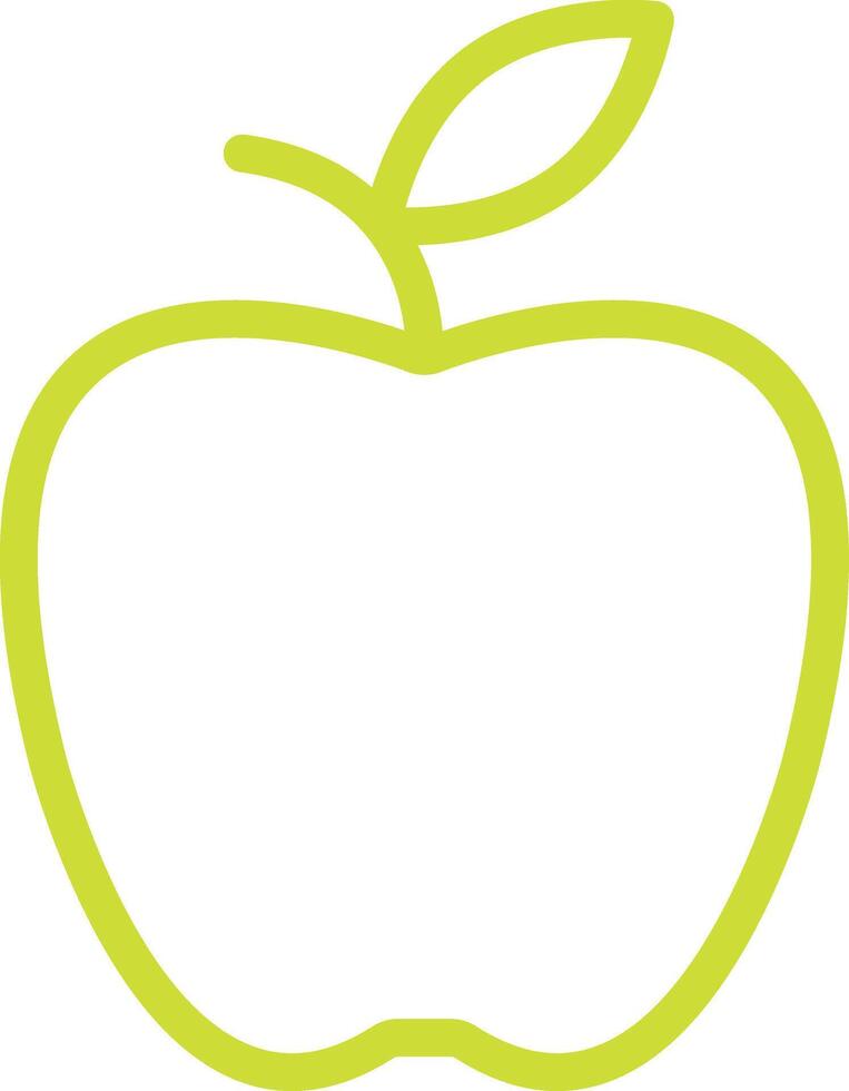 Apple Icon Design Illustration vector