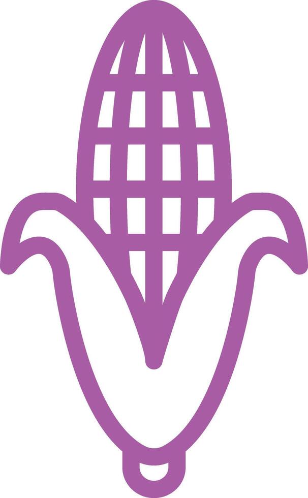 Corn Icon Design Illustration vector