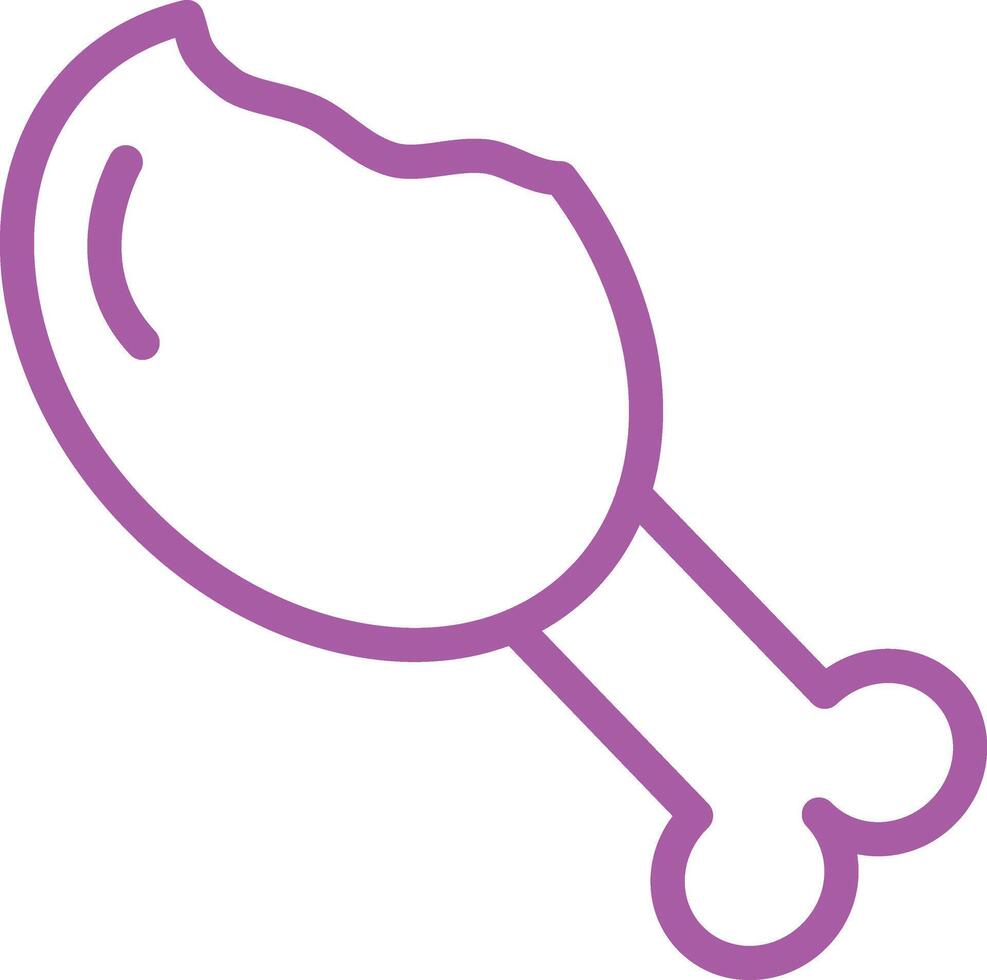 Leg piece Icon Design Illustration vector