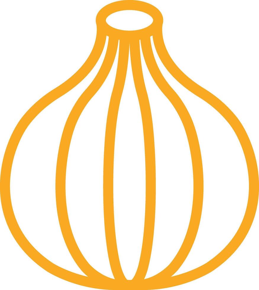 Onion Icon Design Illustration vector