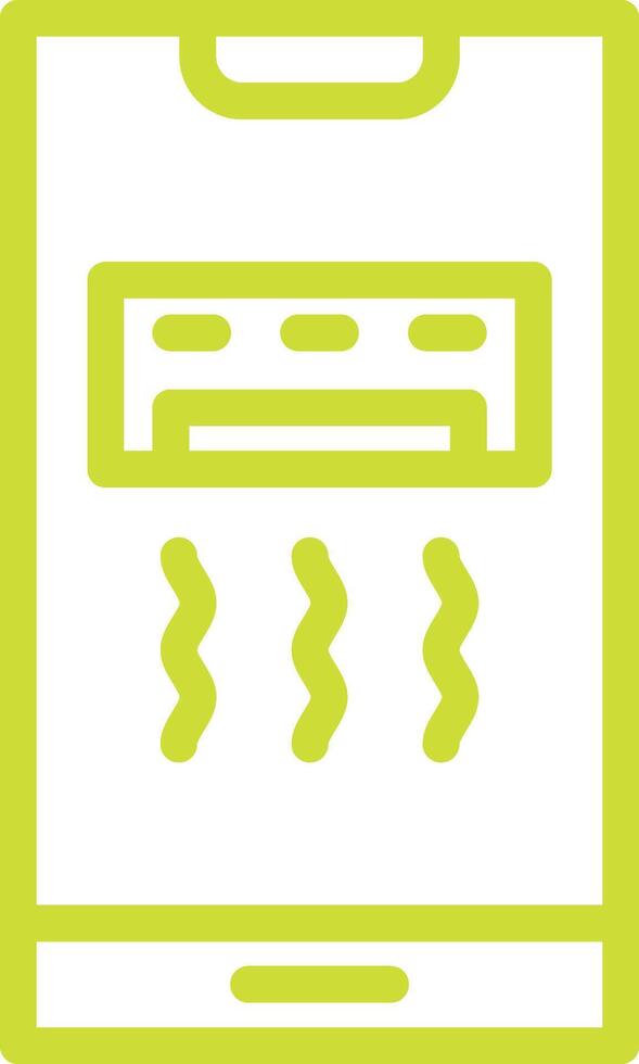 Air Conditioner Icon Design Illustration vector