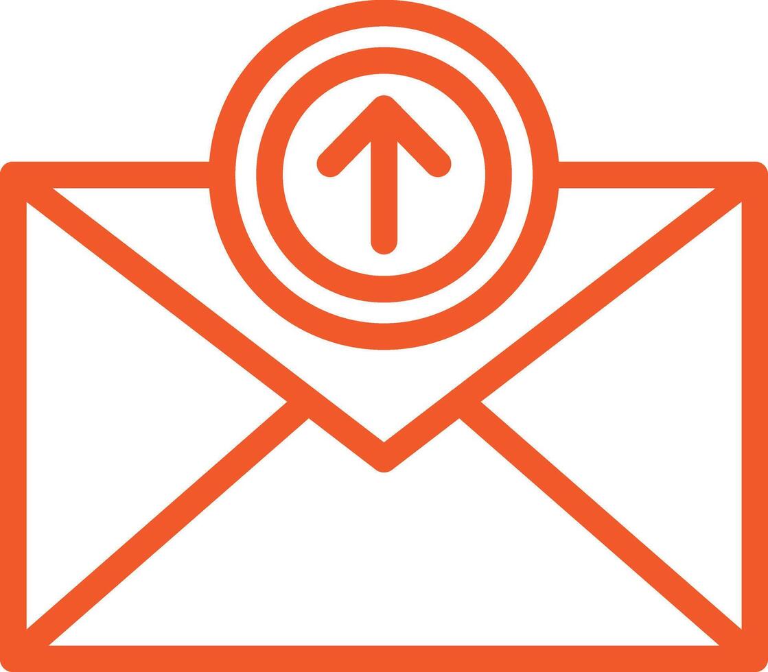 Send mail Icon Design Illustration vector