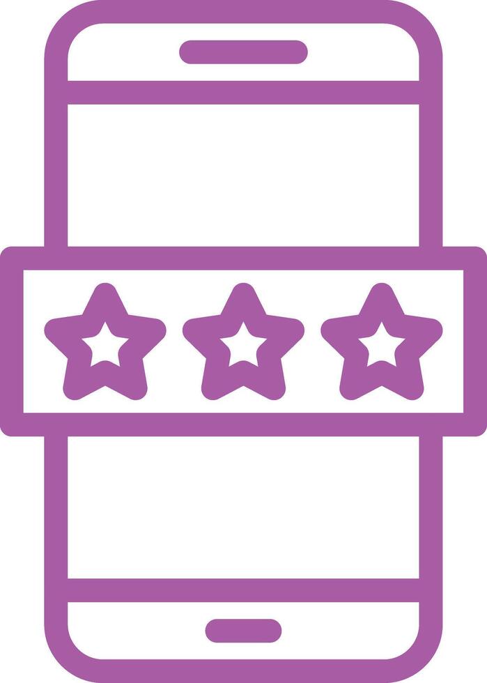 Rating Icon Design Illustration vector