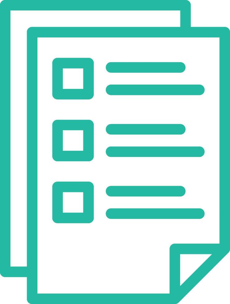 Document Icon Design Illustration vector