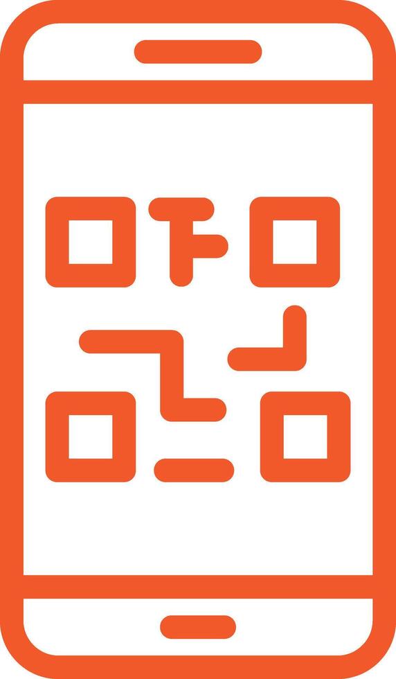 Qr code Icon Design Illustration vector