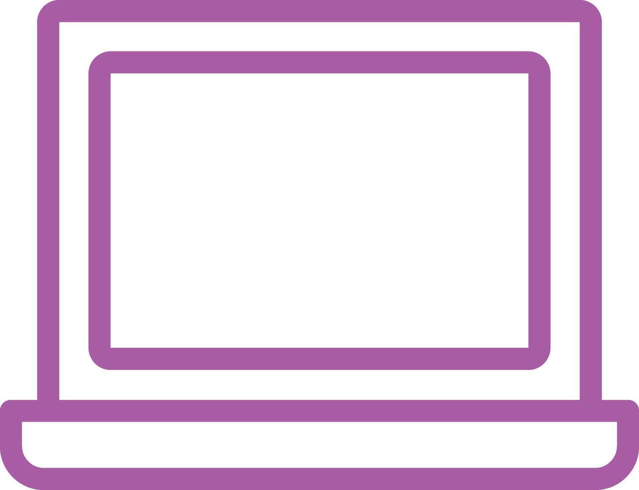 Laptop Icon Design Illustration vector