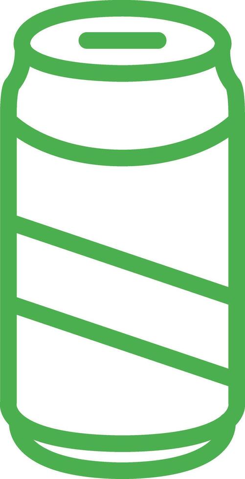 Can Icon Design Illustration vector