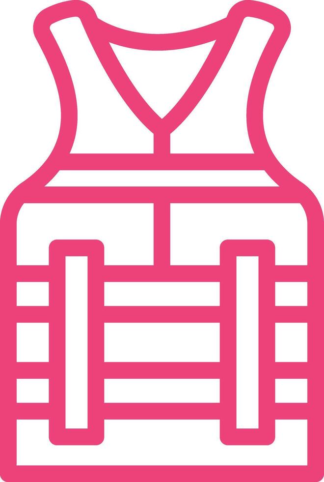 Life jacket Icon Design Illustration vector