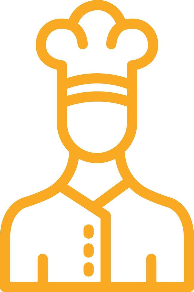 Chef Icon Design Illustration vector
