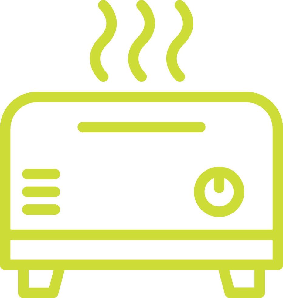 Toaster Icon Design Illustration vector