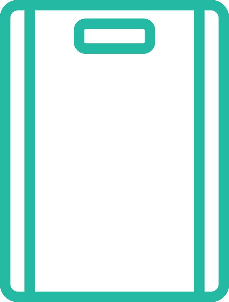 Cutting Board Icon Design Illustration vector