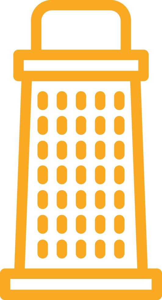 Grater Icon Design Illustration vector