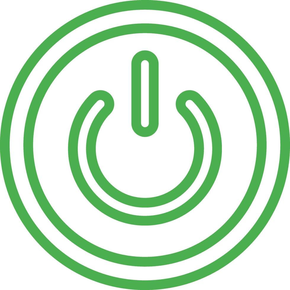 Power Button Icon Design Illustration vector