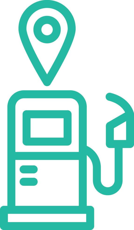 Gas station Icon Design Illustration vector
