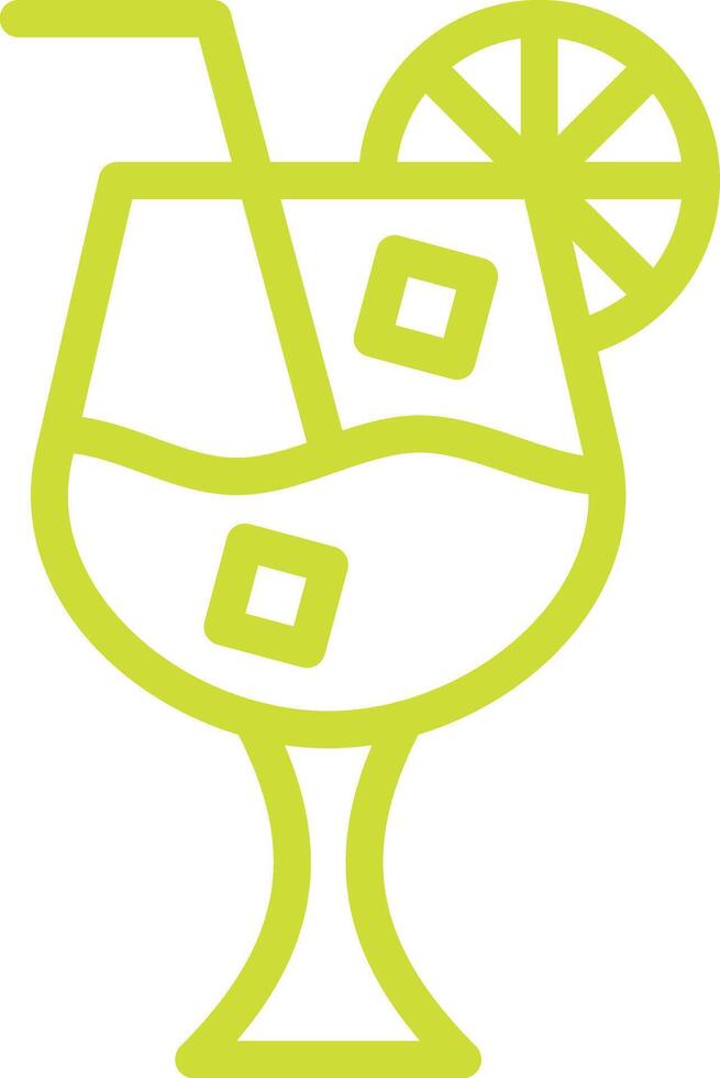 Cocktail Icon Design Illustration vector