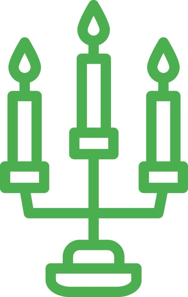 Candle Icon Design Illustration vector