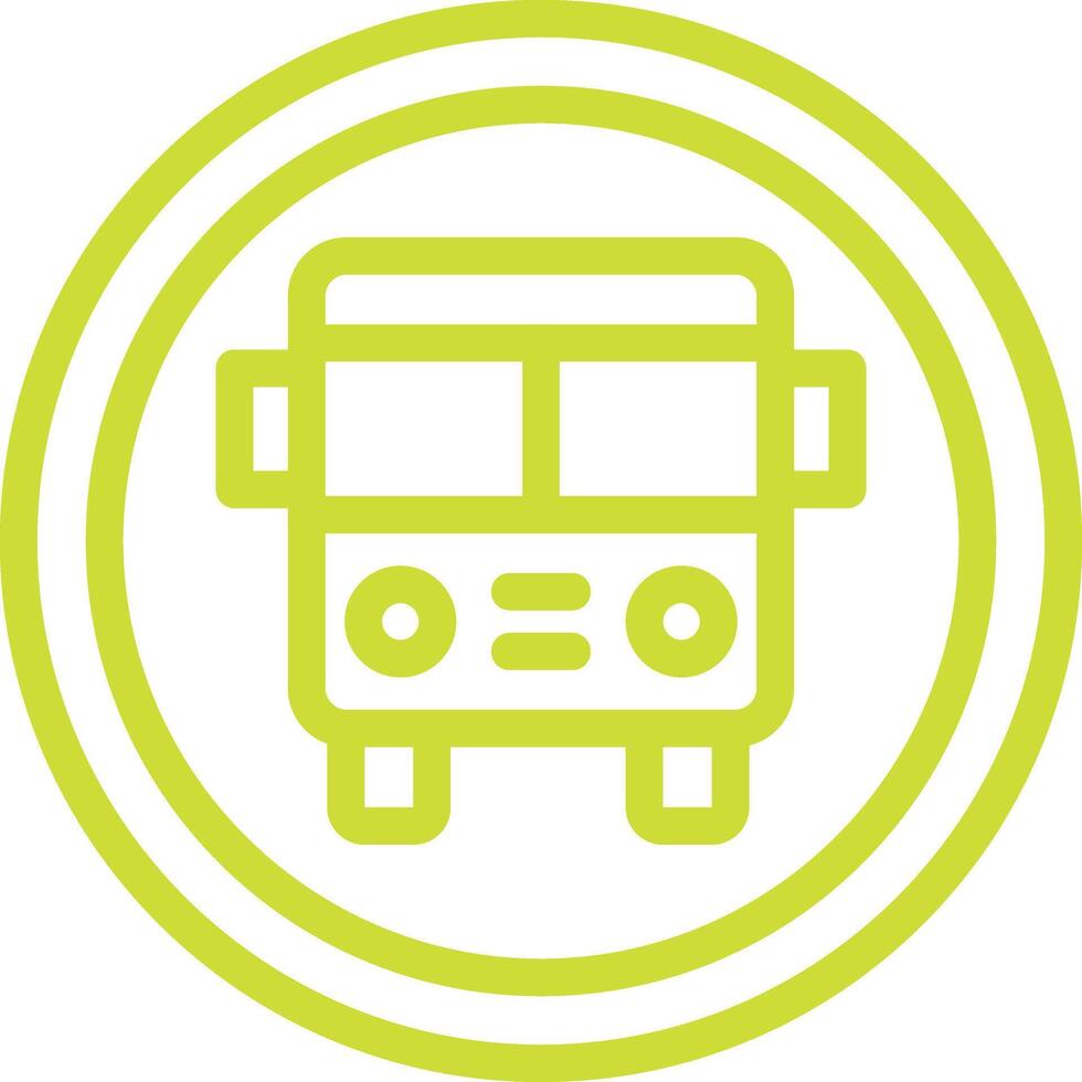 Bus stop Icon Design Illustration vector