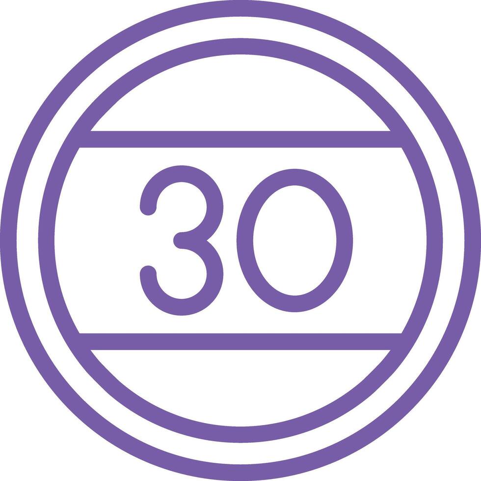 Speed limit Icon Design Illustration vector