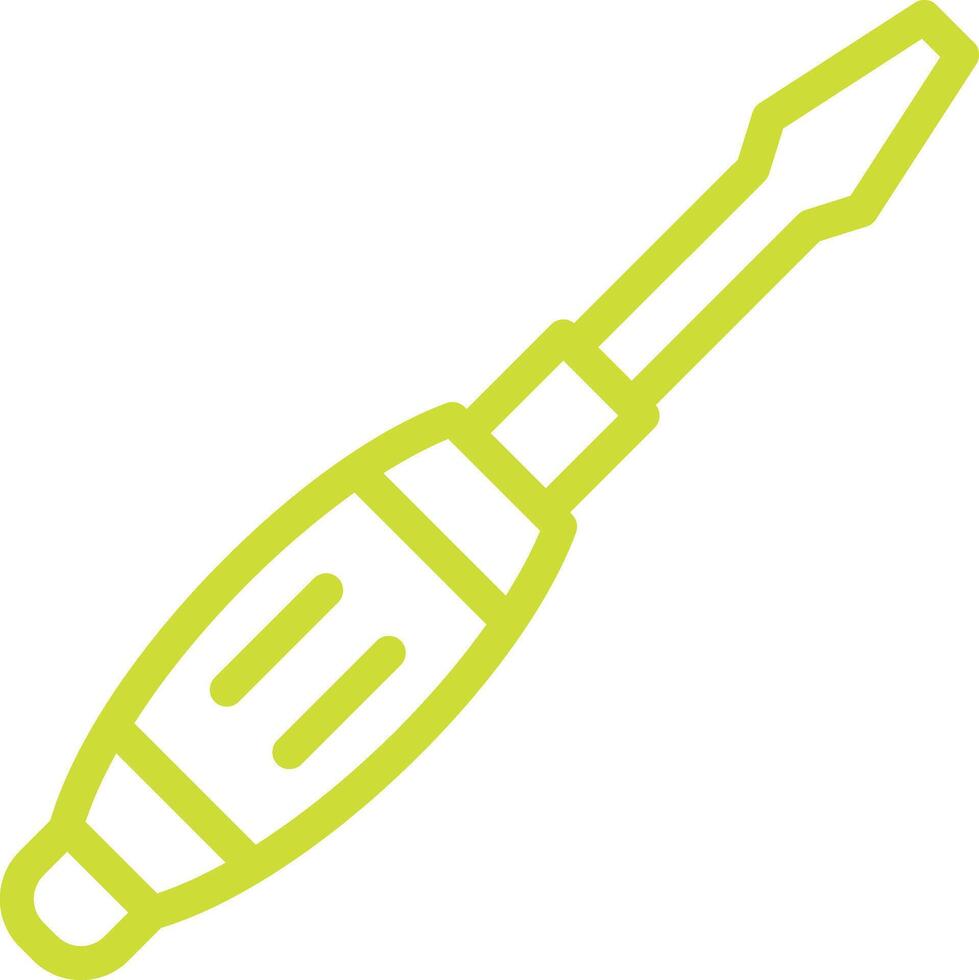 Screwdriver Icon Design Illustration vector
