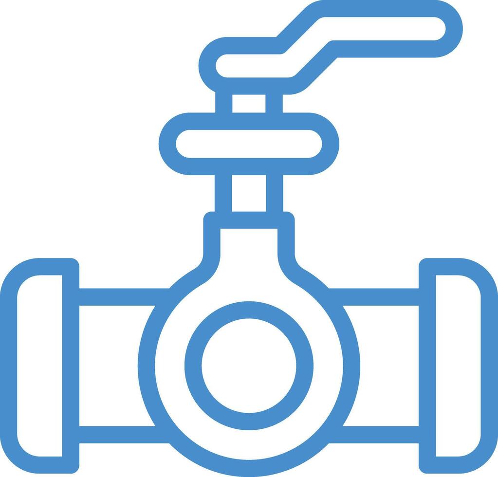 Valve Icon Design Illustration vector