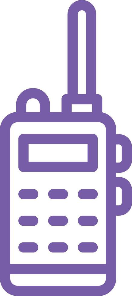 Walkie talkie Icon Design Illustration vector