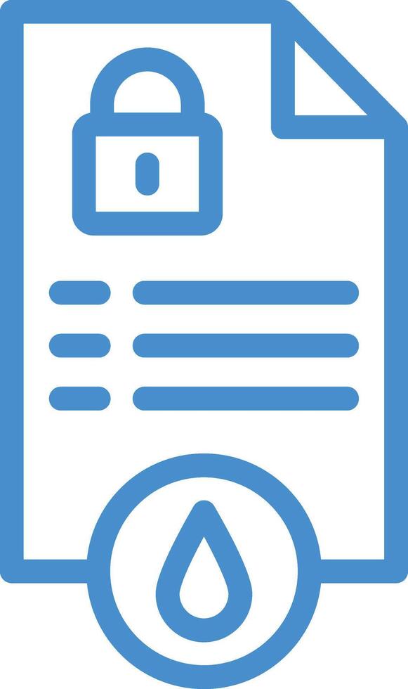 Data leak Icon Design Illustration vector