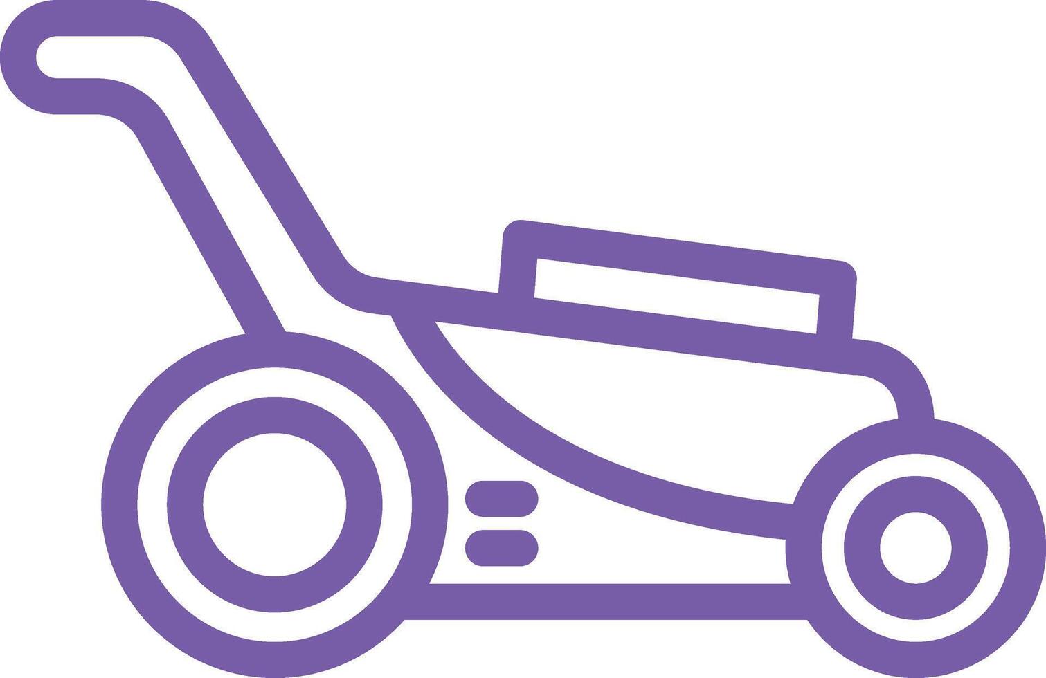 Lawn mower Icon Design Illustration vector