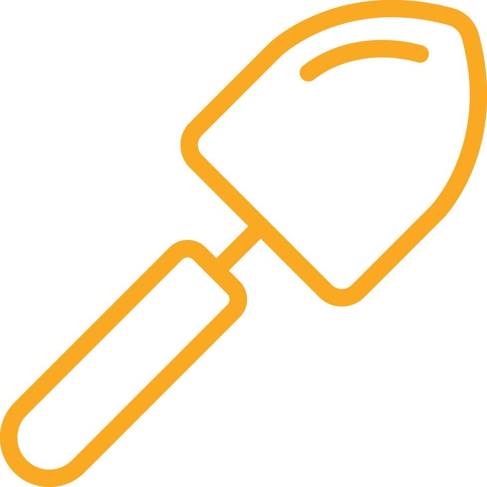 Shovel Icon Design Illustration vector