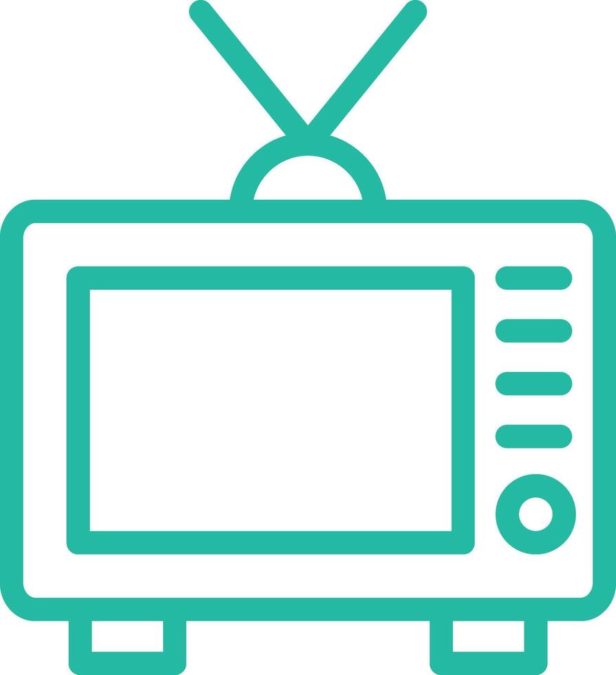 Television Icon Design Illustration vector