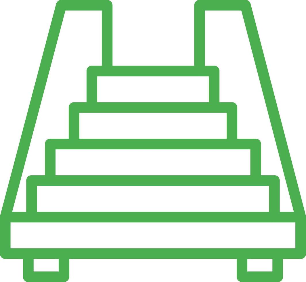 Stairs Icon Design Illustration vector