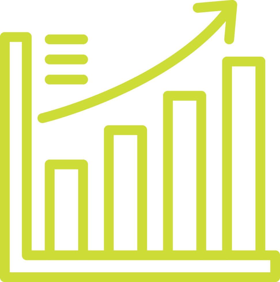 Growth Icon Design Illustration vector