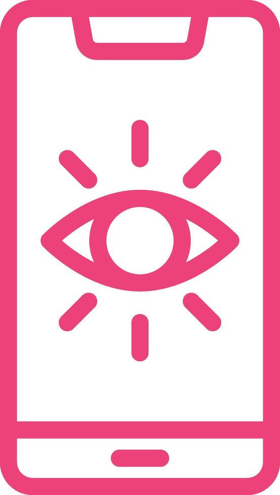 Vision Icon Design Illustration vector