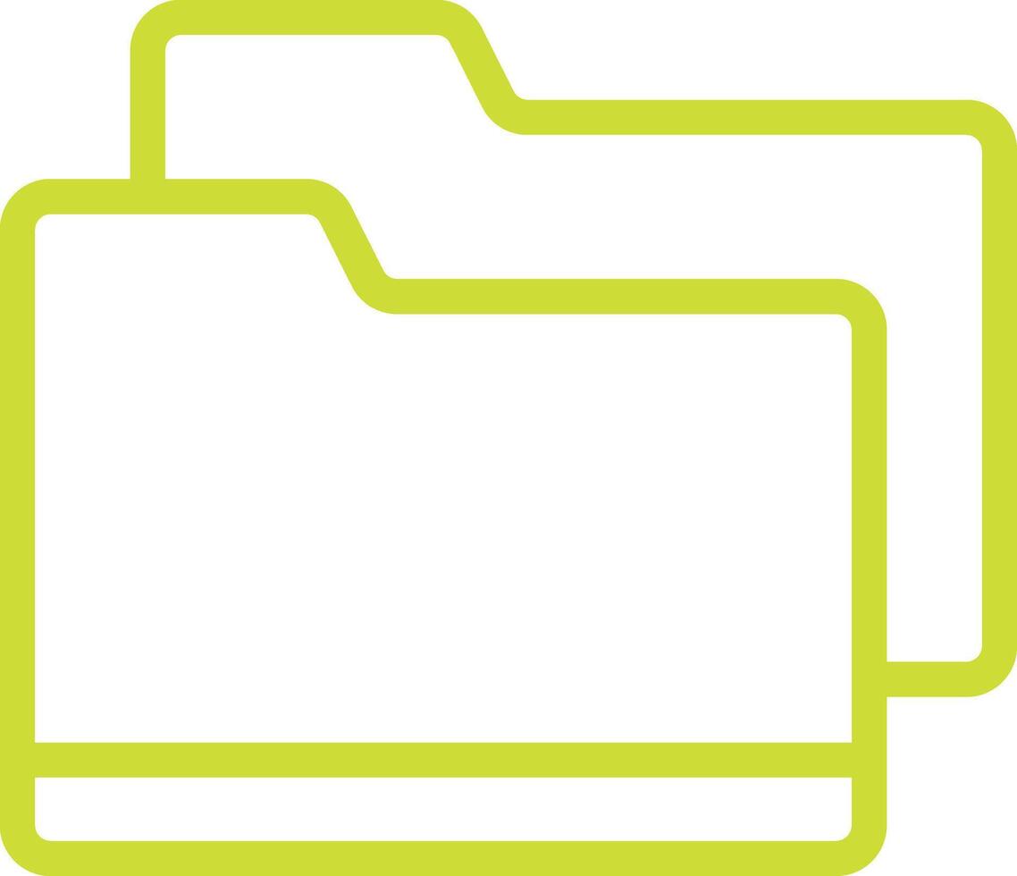 Folder Icon Design Illustration vector