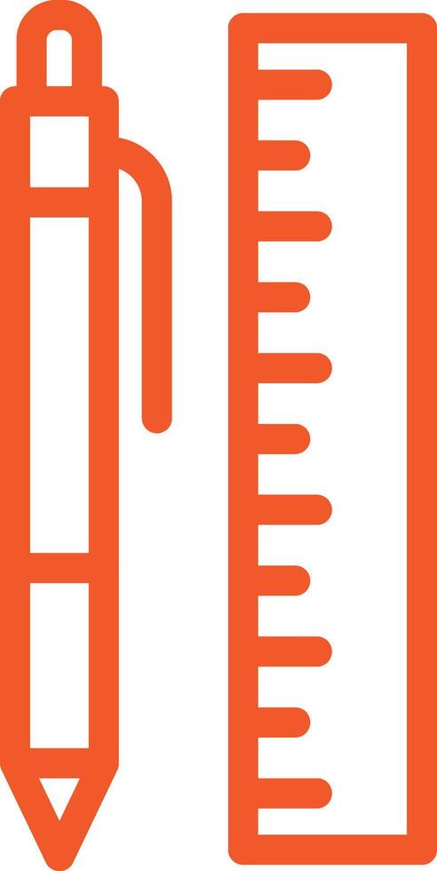 Stationery Icon Design Illustration vector