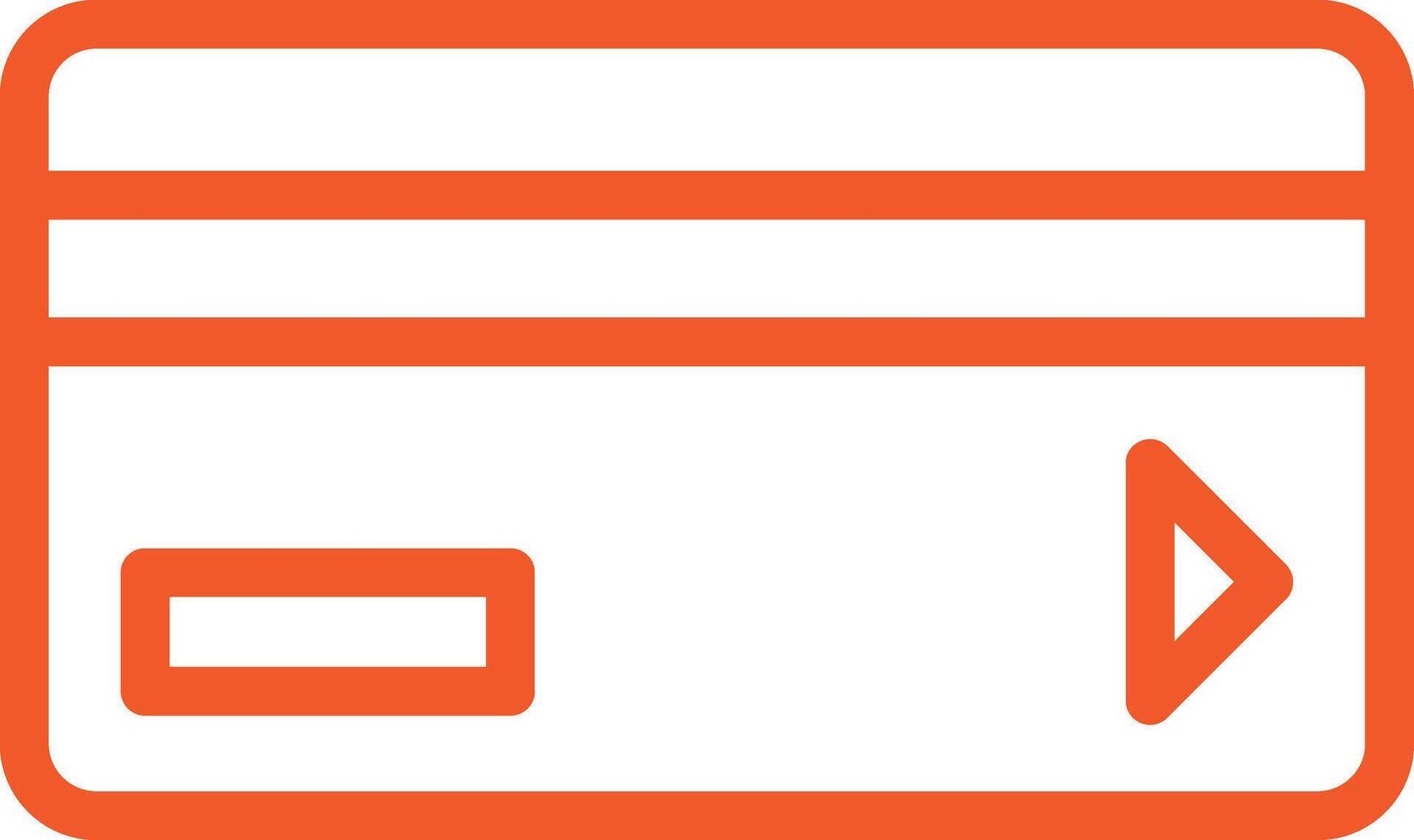 Debit card Icon Design Illustration vector