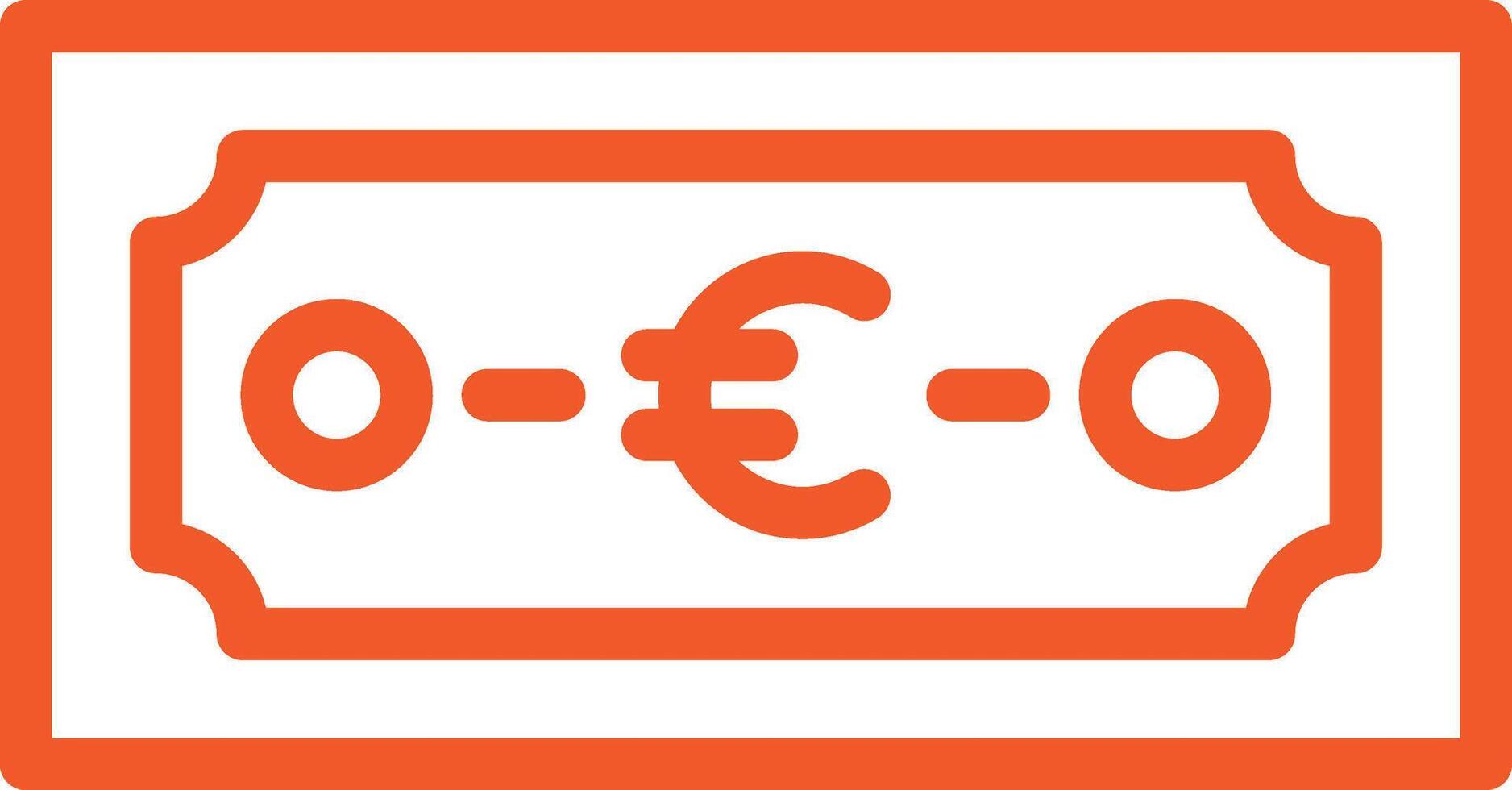 Euro Icon Design Illustration vector