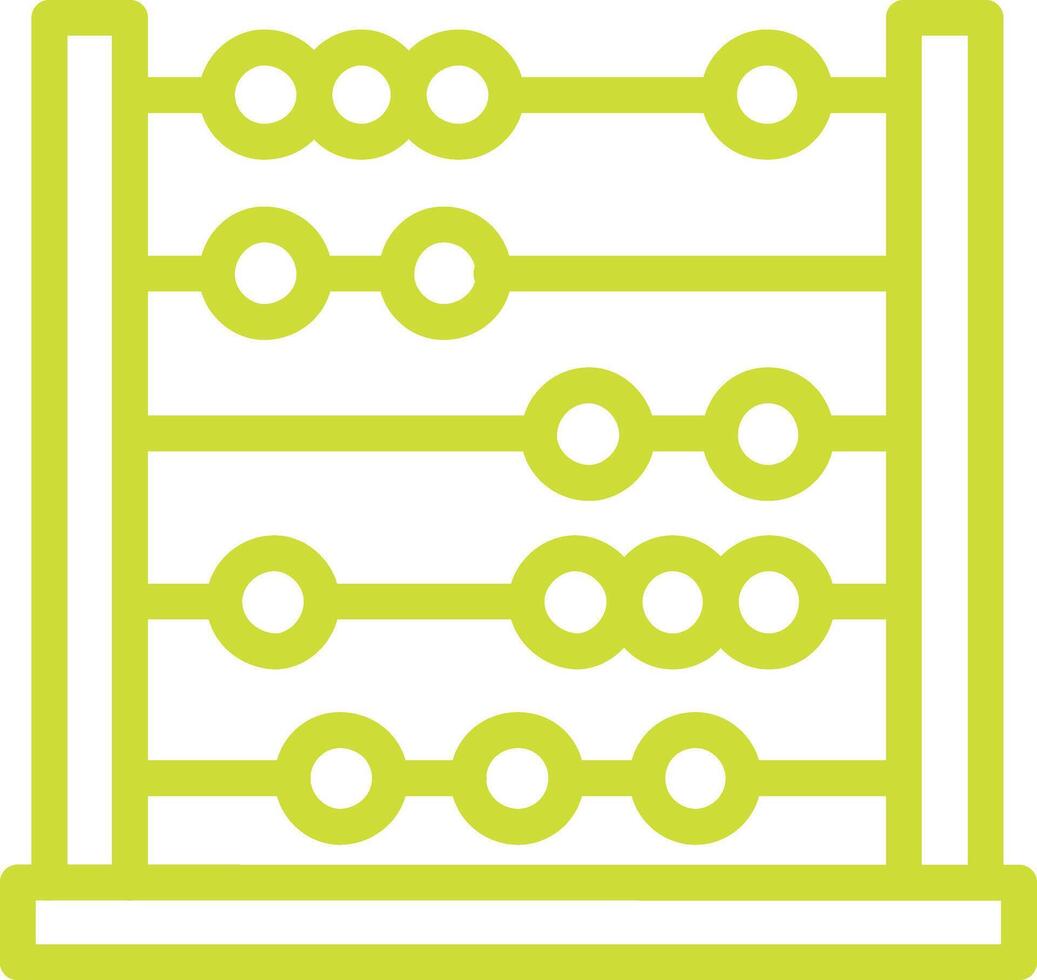 Abacus Icon Design Illustration vector