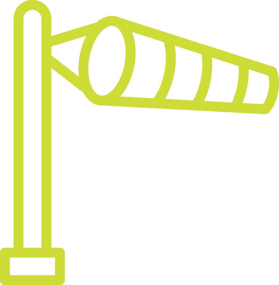 Windsock Icon Design Illustration vector