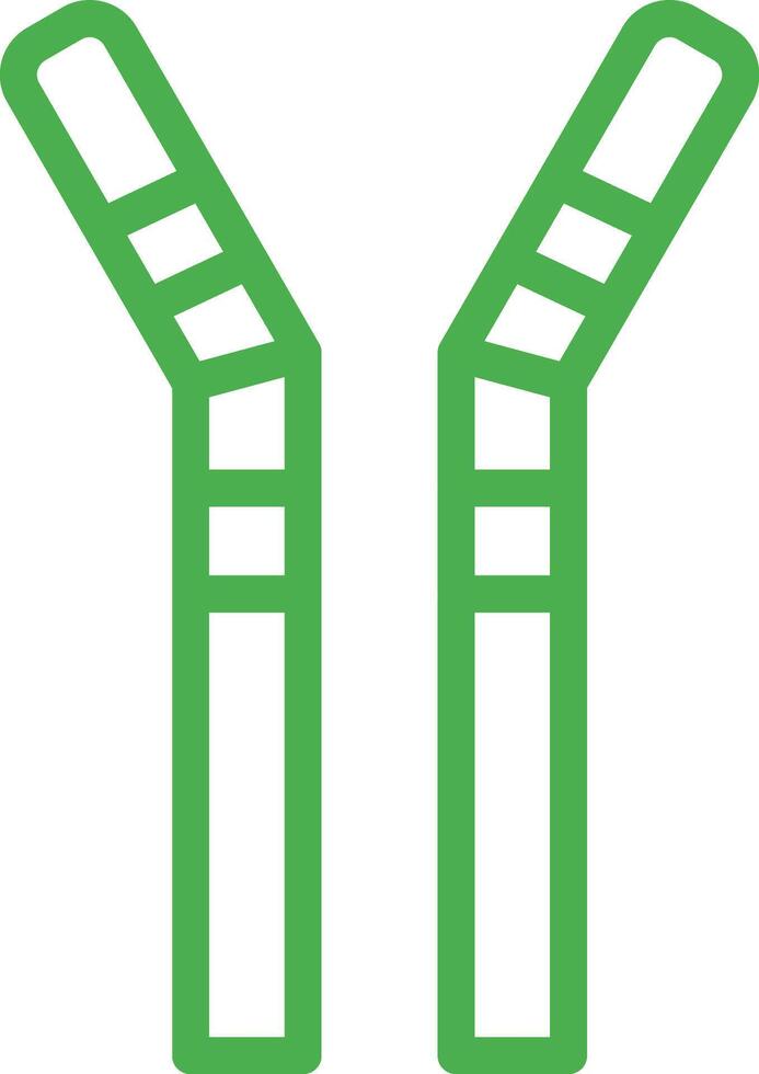 Straws Icon Design Illustration vector