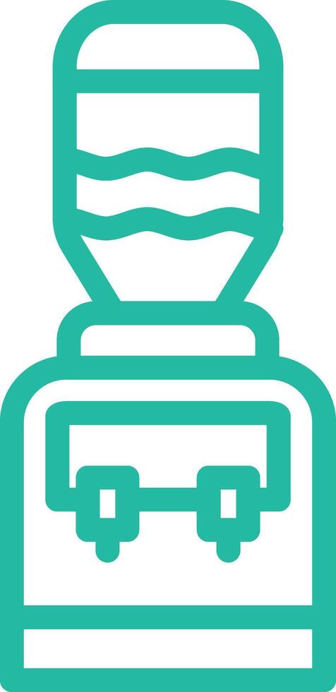 Water Dispenser Icon Design Illustration vector